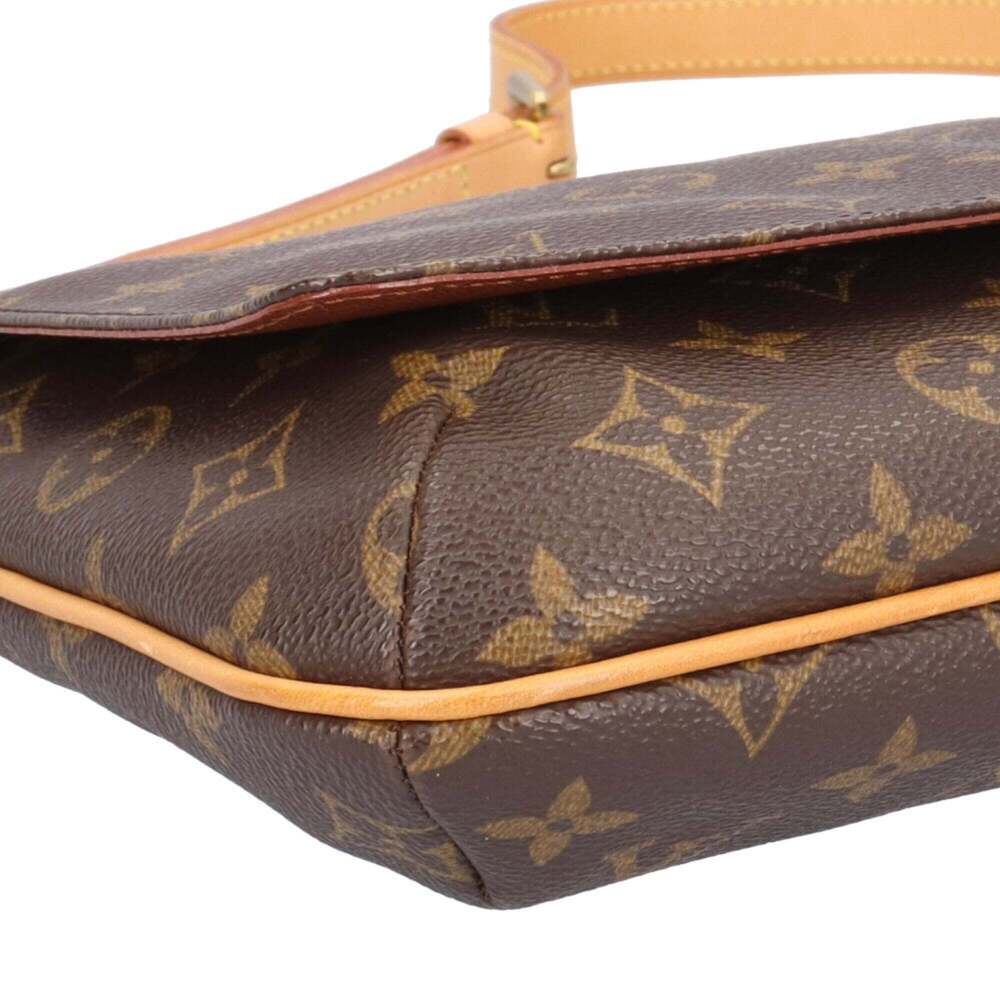 LOUIS VUITTON Brown Monogram Canvas Shoulder Bag - Picture 8 of 11